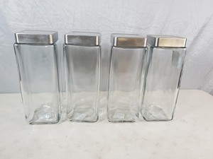 4 New Anchor 2.5 Quart Jars