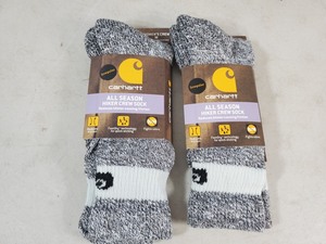 2 New Carhartt Womens Crew Hiking All Season Socks