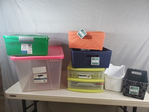New Totes, Bins, and More