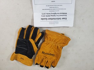 New Pair of Thermal Fire Fighting Gloves