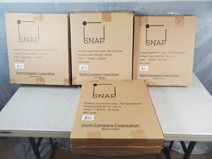 4 New Dorm Cube Closet Sets