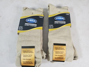 4 New Pair Dr Scholls Ultra Comfort Bamboo Socks
