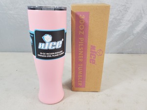 New nICE 30 oz Stainless Steel Pilsner Tumbler