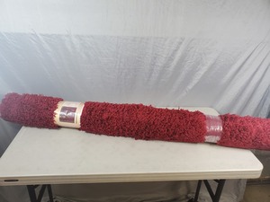 New Large 5 x 7 Burgundy Shag Area Rug