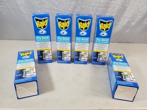 6 New Raid Fly (Insects) Sticks