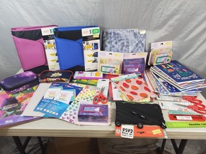 New Assortment of School  Office Supplies