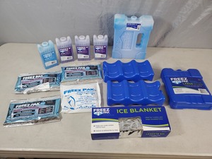 Large Assortment of New Ice Packs