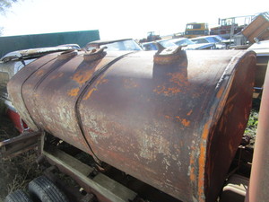 Vintage Bulk OilFuel Delivery Tank