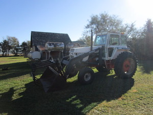 1980 Case 2090 wWoods 3150 Loader