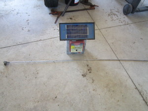 Solar Electric Fencer