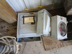 Electrical Boxes, Motor, Swather Canvas