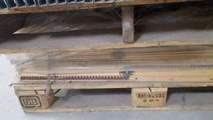 lot 35 image: DINING TABLE SIDESSKIRT