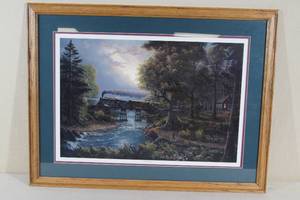 lot 29 image: Jesse Barnes Cherished Companions Framed Art Print - 16933000