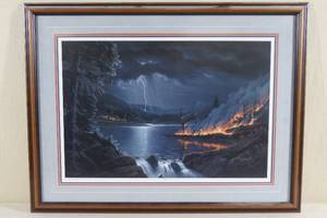 lot 30 image: Jesse Barnes Renewal Framed Art Print - 20833000
