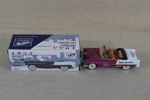 lot 68 image: Liberty Spec Cast 1955 Chevrolet Convertible Die Cast Bank - Spec-tacular News