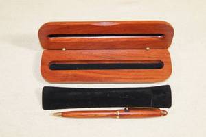 lot 124 image: NAPA Auto Parts Wood Ball Point Pen