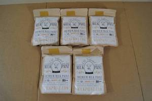 lot 133 image: Mustard Color Milk Paint - 5 Quarts