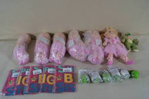 lot 191 image: Plush Dolls and Dinosaurs, Capes, Toy Turtles