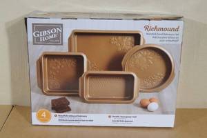 lot 194 image: Gibson Home Richmound Nonstick Bakeware Set