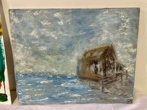 lot 107 image: Unframed Art