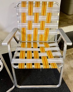 lot 87 image: Vintage Lawn Chairs
