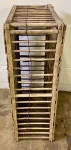 lot 67 image: Vintage Chicken Coop Carrier