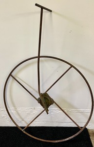 lot 69 image: Vintage Gandy Measuring Wheel