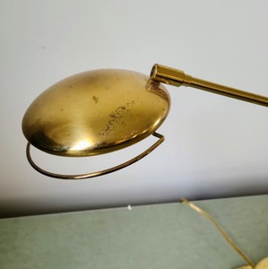 lot 13B image: Vintage Brass Desk Lamp