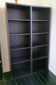 lot 14B image: Espresso Bookshelf