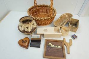 baskets and boxes