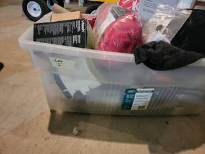 Tote full of Misc. Unsold Merchandi...