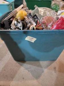 Tote full of Misc. crafting supplie...