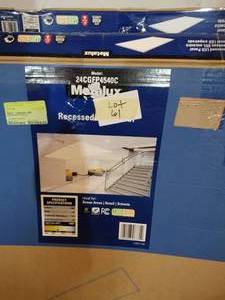 2 Recessed Lighting panel 2x4 LED...
