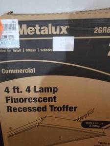 2 Meta lux  Recessed Troffer 2x4 ...