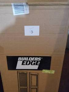 2 Builders Edge Shutters  15x43...