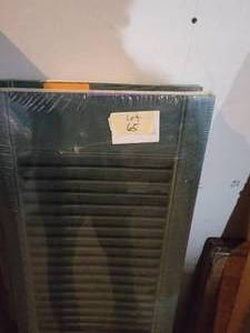 2 Black Shutters...