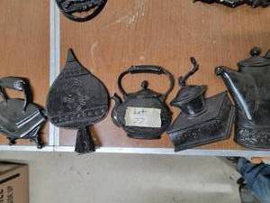 Lot of 5 Decorative Iron Castings...