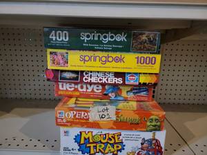 Lot of 3 games (mousetrap, Shrek op...