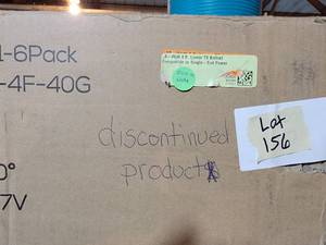 4 18w 24 tubes fluorescent lights...