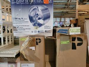 Power attic vent 2,300 sq ft, Progr...