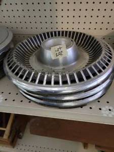 3 Buick wildcat hub caps...