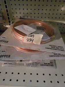 Copper Ice maker supply kit 15 eac...
