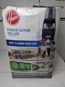 lot 94 image: Hoover Power Scrub Deluxe 10-Amp Deep Cleaner - Red