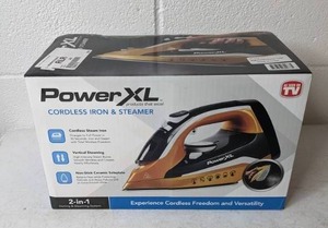 lot 57 image: PowerXL Cordless Iron and Steamer