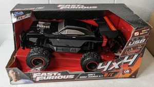 lot 154 image: Fast & Furious 112 4x4 Doms Dodge Charger Elite RC Remote Control Car