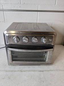 lot 255 image: Cuisinart Air Fryer Toaster Oven in Stainless Steel