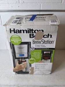 lot 45 image: Hamilton Beach BrewStation Summit Ultra 12-Cup Programmable Coffeemaker - Black