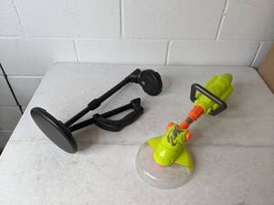 lot 273 image: Lanard Workman Mighty Weed Trimmer Toy and Landstar Toy Metal Detector