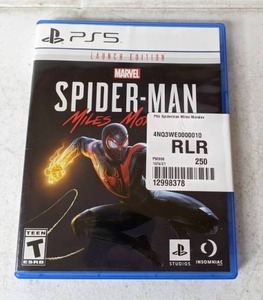 lot 198 image: PS5 Marvel Spider-Man Miles Morales
