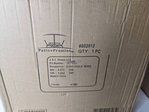 lot 202 image: Patio Premier Round Blow Mold Umbrella Base